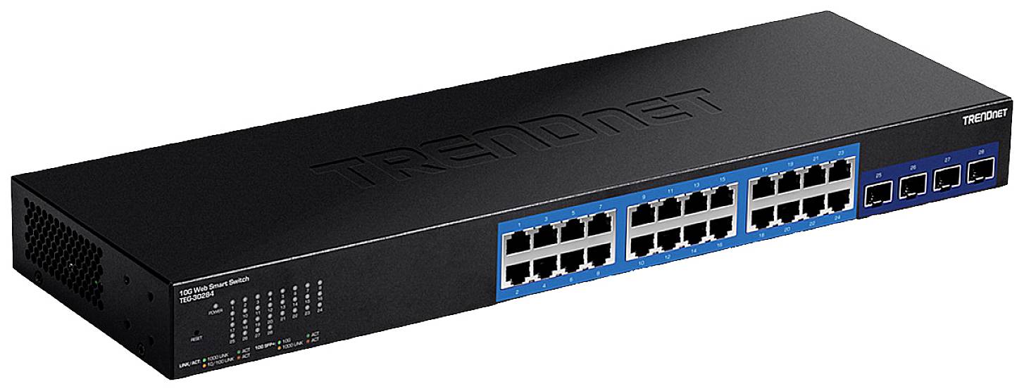 TrendNet TEG-30284 Netzwerk Switch 10 / 100 / 1000MBit/s