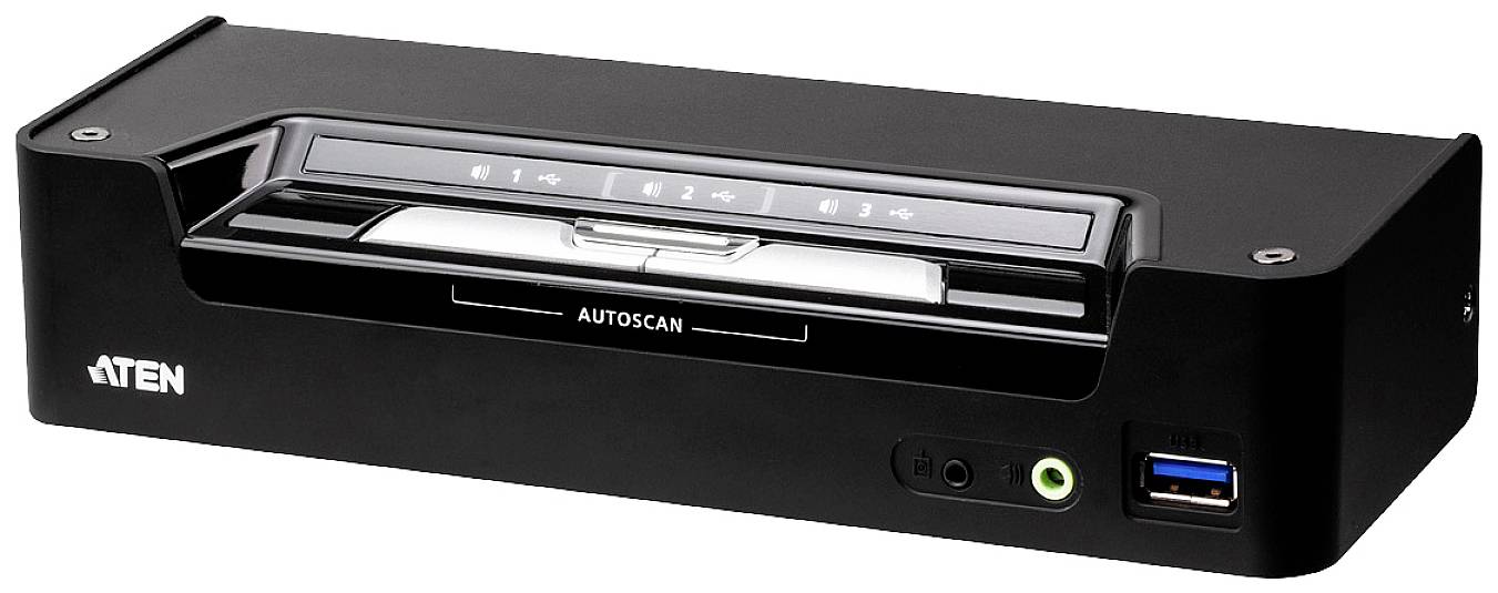 ATEN CS1953 KVM-Umschalter DisplayPort® 4096 x 2160 Pixel