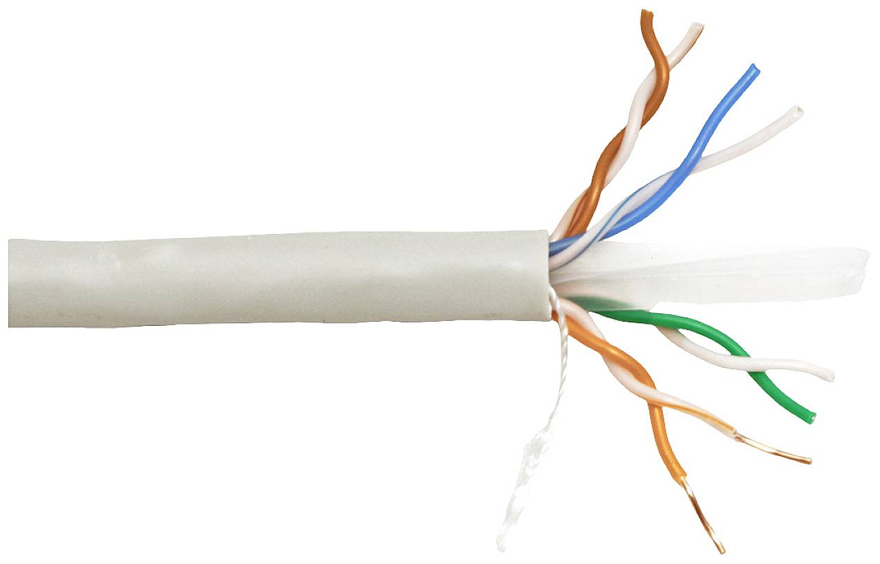 Value 21.99.0995 Netzwerkkabel CAT 6 U/UTP Grau 300m