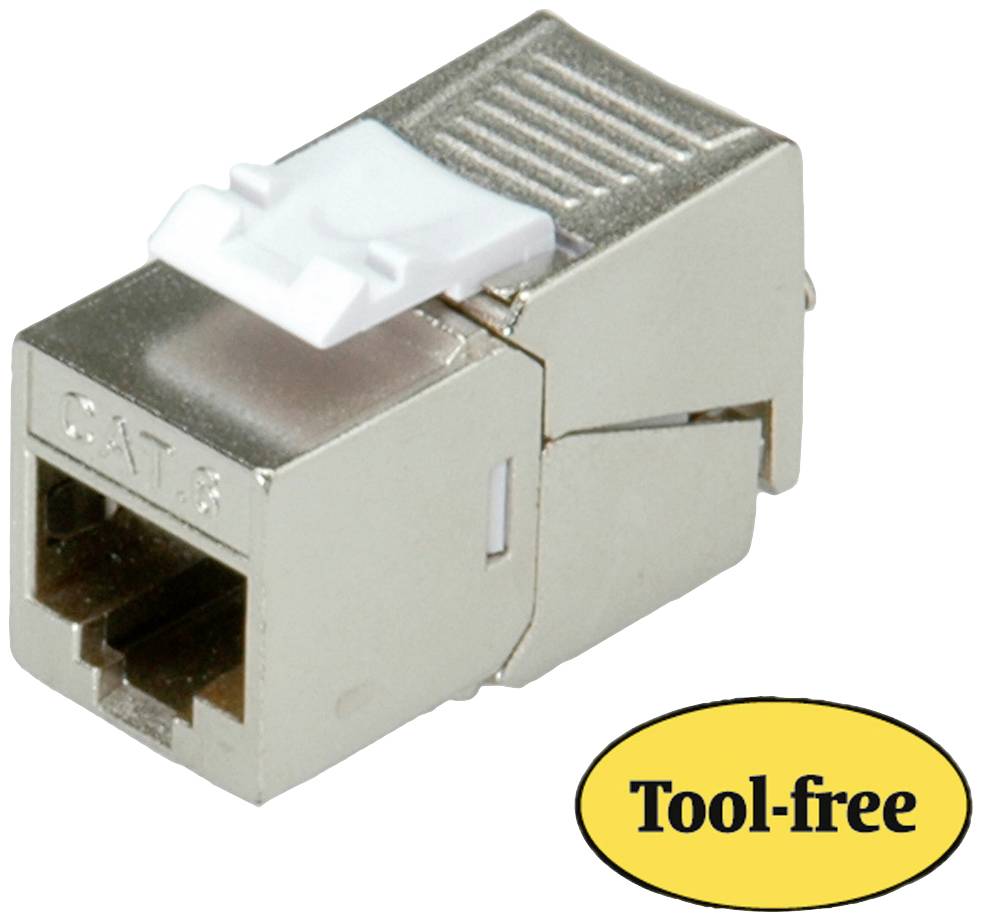 Roline 26.11.0377 RJ45-Einbaumodul CAT 6 1St.