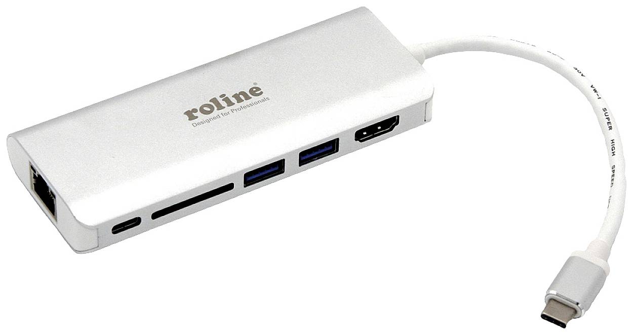 Roline USB 2.0 Adapter 12.02.1037 0.10 m
