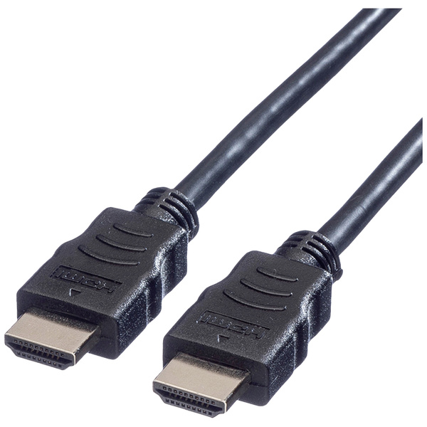 Value HDMI Anschlusskabel HDMI-A Stecker 20.00m Schwarz 11.99.5548 Geschirmt HDMI-Kabel