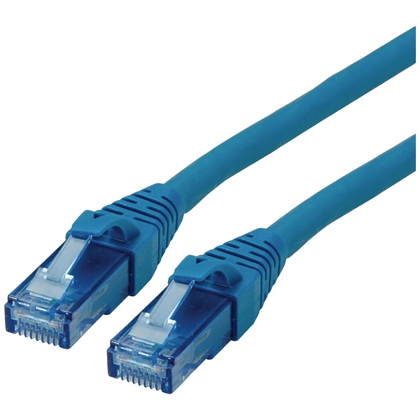 Roline 21.15.2744 RJ45 Netzwerkkabel, Patchkabel CAT 6a U/UTP 1.50m Blau 1St. Roline 21.15.2744 RJ45 Netzwerkkabel, Patchkabel CAT 6a U/UTP 1.50m Blau 1St.