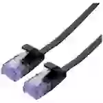 Value 21.99.0821 RJ45 Netzwerkkabel, Patchkabel CAT 6a U/UTP 1.00m Schwarz Value 21.99.0821 RJ45 Netzwerkkabel, Patchkabel CAT 6a U/UTP 1.00m Schwarz