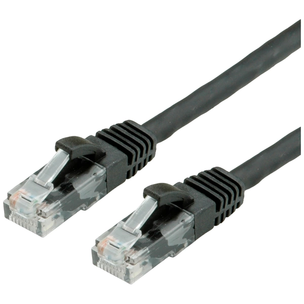 Value 21.99.1485 RJ45 Netzwerkkabel, Patchkabel CAT 6a U/UTP 1.50m Schwarz 1St. Value 21.99.1485 RJ45 Netzwerkkabel, Patchkabel CAT 6a U/UTP 1.50m Schwarz 1St.