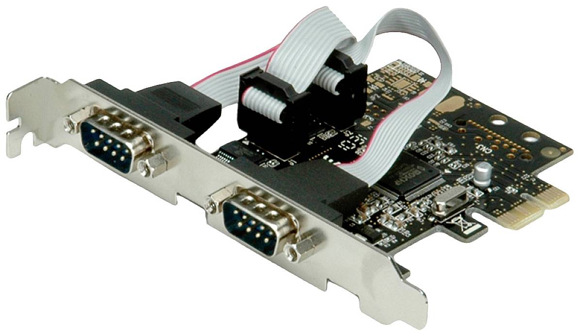 Value 15.99.2118 Serielle Steckkarte RS232 PCIe