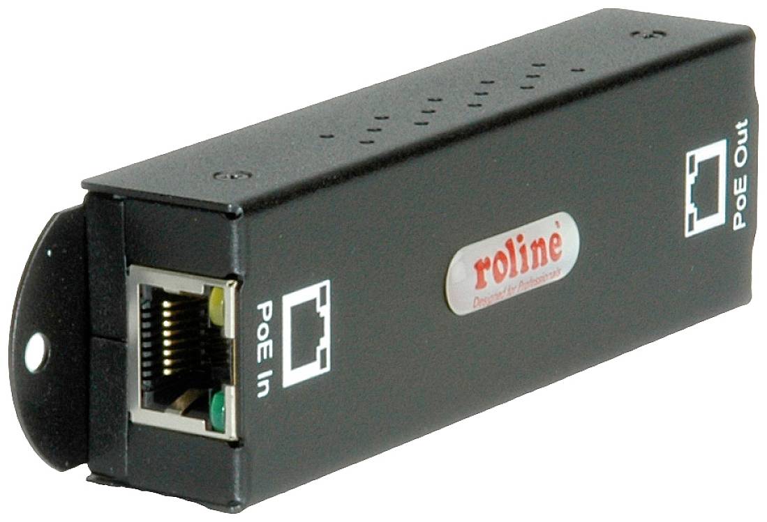 Roline 21.13.1188 PoE Extender 10 / 100 / 1000 MBit/s IEEE 802.3at (25.5 W)