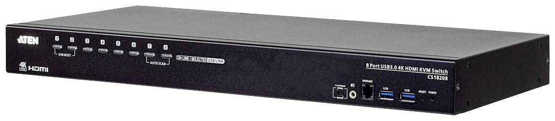ATEN CS18208 KVM-Umschalter HDMI 4096 x 2160 Pixel
