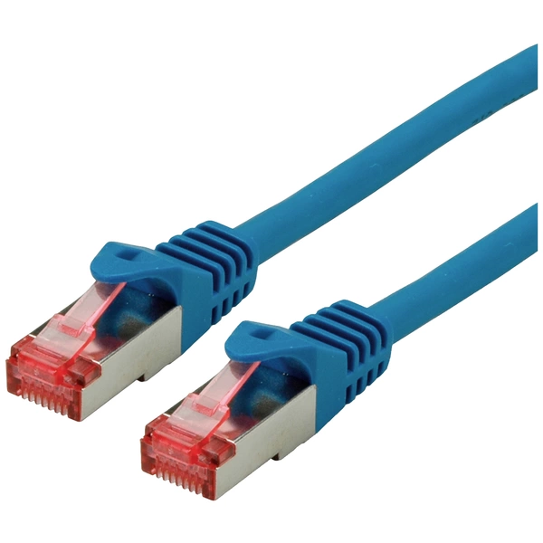 Roline 21.15.2642 RJ45 Netzwerkkabel, Patchkabel CAT 6 S/FTP 2.00m Blau 1St. Roline 21.15.2642 RJ45 Netzwerkkabel, Patchkabel CAT 6 S/FTP 2.00m Blau 1St.