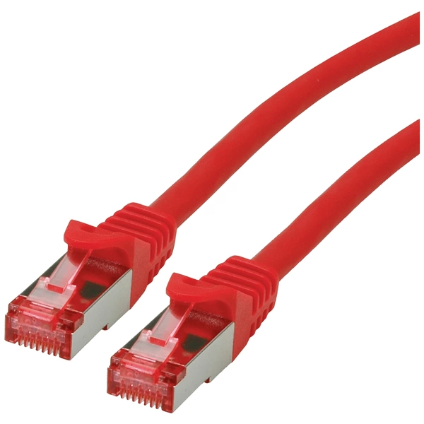 Roline 21.15.2952 RJ45 Netzwerkkabel, Patchkabel CAT 6 S/FTP 0.30m Rot 1St. Roline 21.15.2952 RJ45 Netzwerkkabel, Patchkabel CAT 6 S/FTP 0.30m Rot 1St.