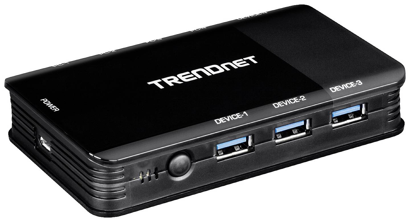 TrendNet TK-U404 KVM-Umschalter