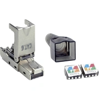 Value 26.99.0371 feldkonfektionierbarer RJ-45 Stecker Kat.6 (Class E), STP 26.99.0371 Silber 1St. Value 26.99.0371 feldkonfektionierbarer RJ-45 Stecker Kat.6 (Class E), STP 26.99.0371 Silber 1St.