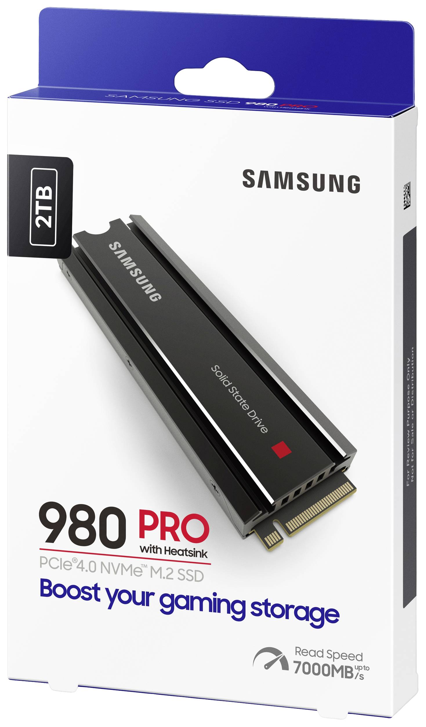 Samsung 980 PRO 2 TB Interne SSD PCIe 4.0 x4 MZ-V8P2T0CW