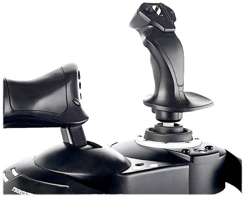Thrustmaster T-Flight Full Kit Xbox Serie X/S Joystick USB PC, Xbox One S, Xbox Series X, Xbox One Schwarz