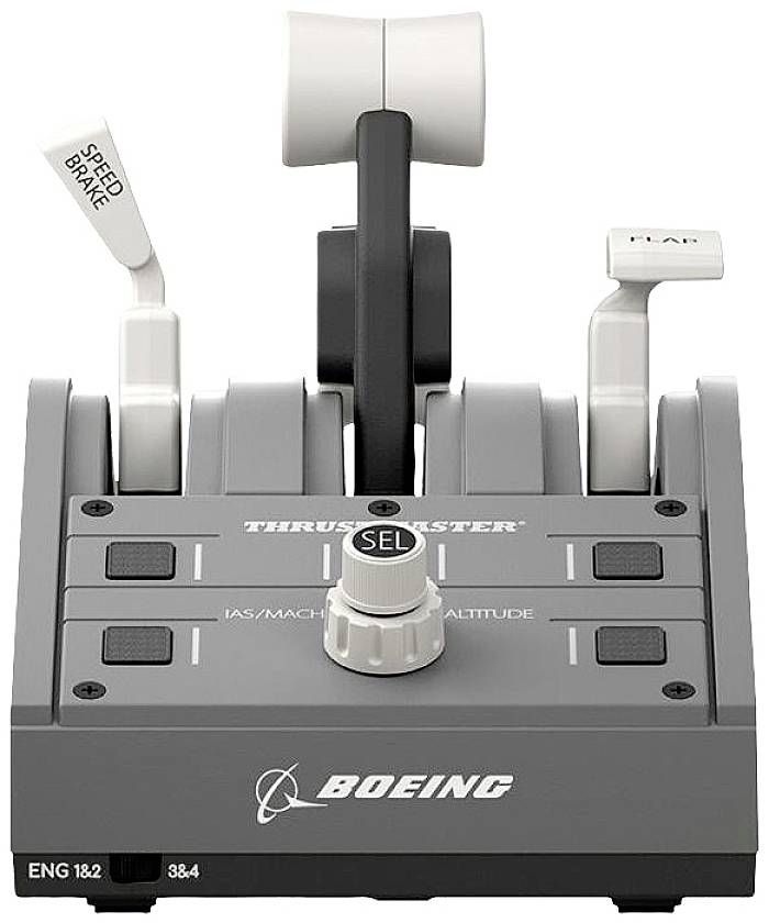 Thrustmaster TCA Yoke Pack Being Edition Flugsimulator-Steuerhorn USB PC, Xbox One, Xbox One S, Xbox Series X Schwarz