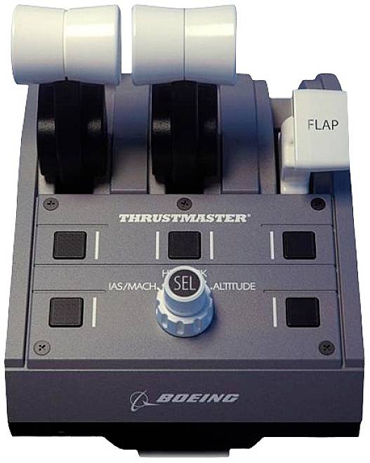 Thrustmaster TCA Yoke Pack Being Edition Flugsimulator-Steuerhorn USB PC, Xbox One, Xbox One S, Xbox Series X Schwarz