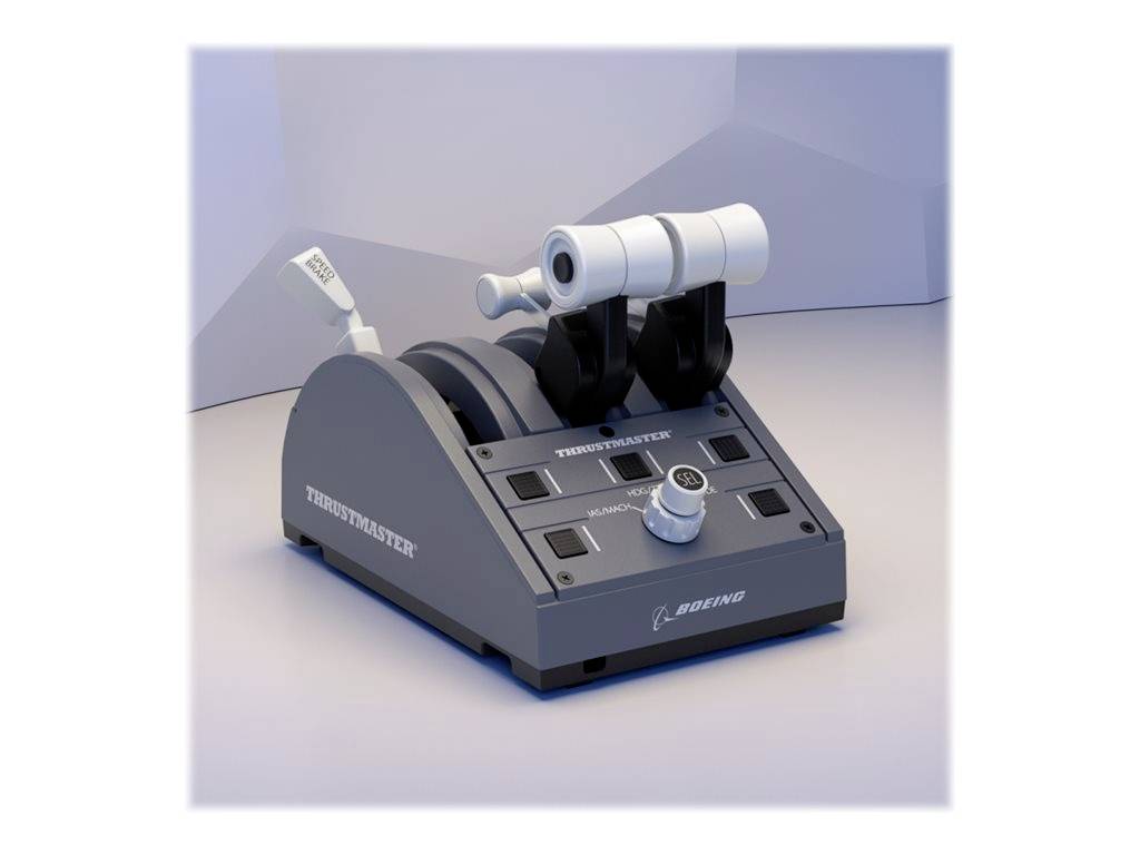 Thrustmaster TCA Quadrant Boeing Edition Flugsimulator-Controller USB PC, Xbox One, Xbox One S, Xbox Series X Schwarz