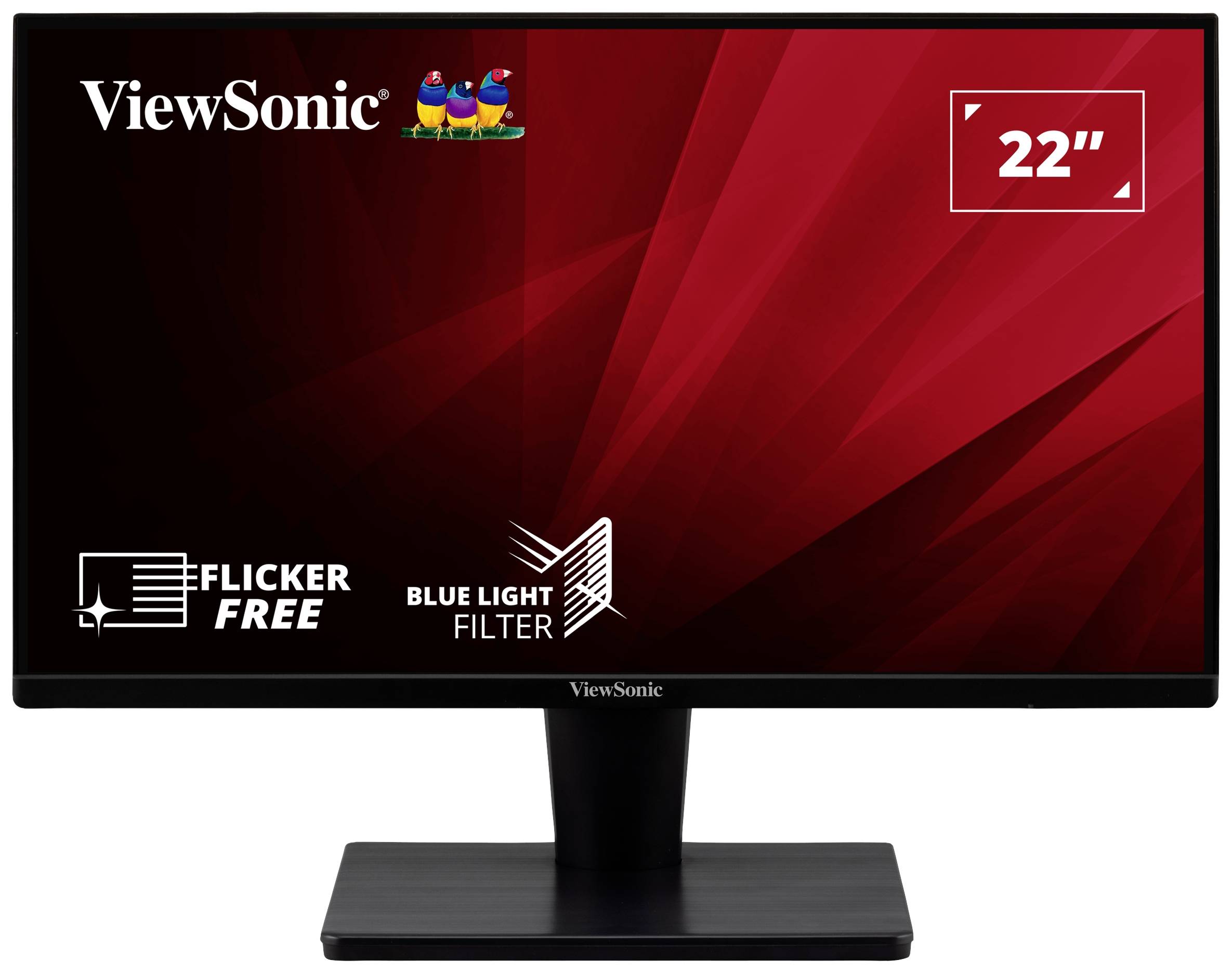 Viewsonic VA2215-H LED-Monitor EEK F (A - G) 54.6cm (21.5 Zoll) 1920 x 1080 Pixel 16:9 VGA, HDMI®, Klinke VA LED