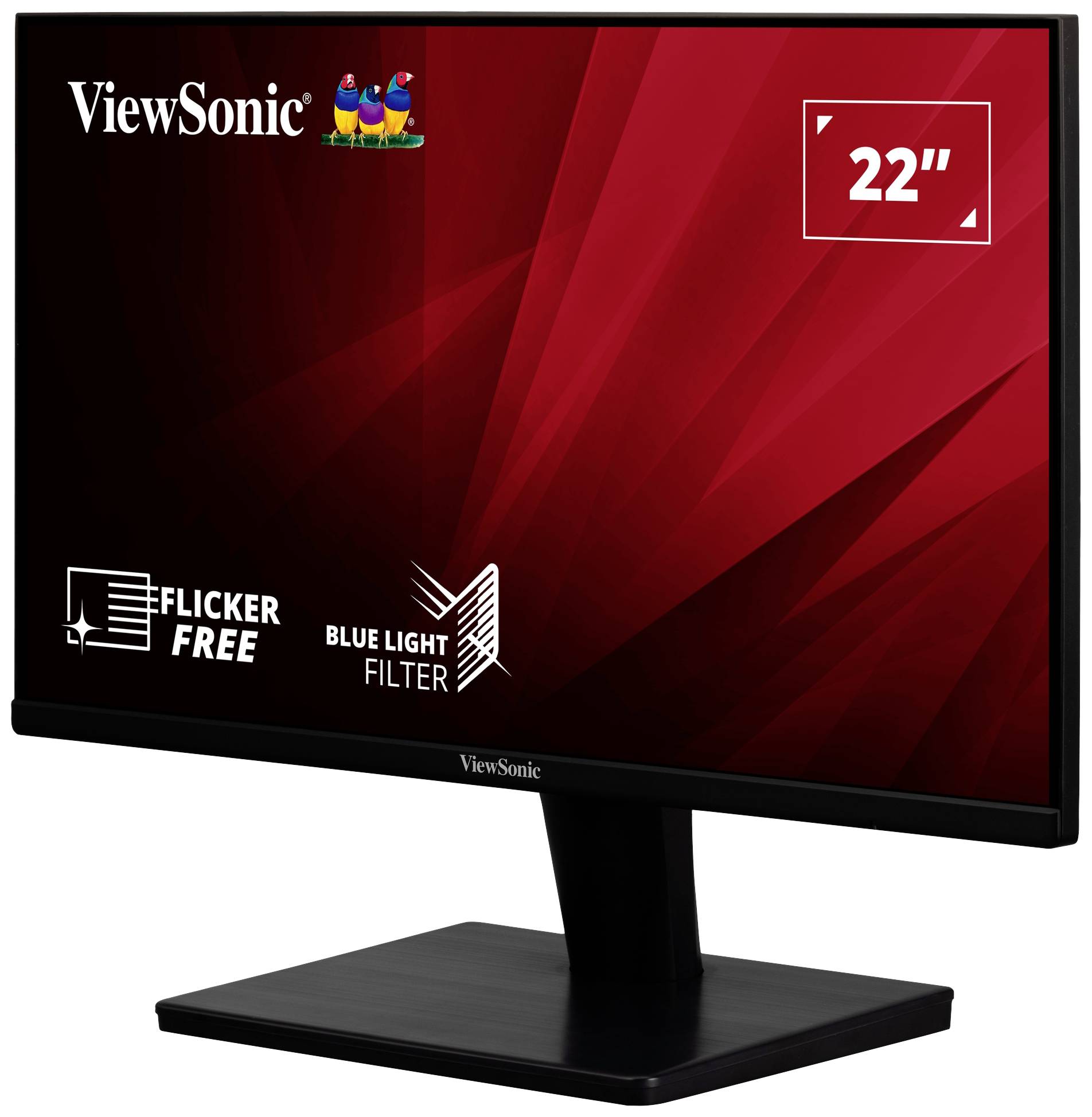 Viewsonic VA2215-H LED-Monitor EEK F (A - G) 54.6cm (21.5 Zoll) 1920 x 1080 Pixel 16:9 VGA, HDMI®, Klinke VA LED