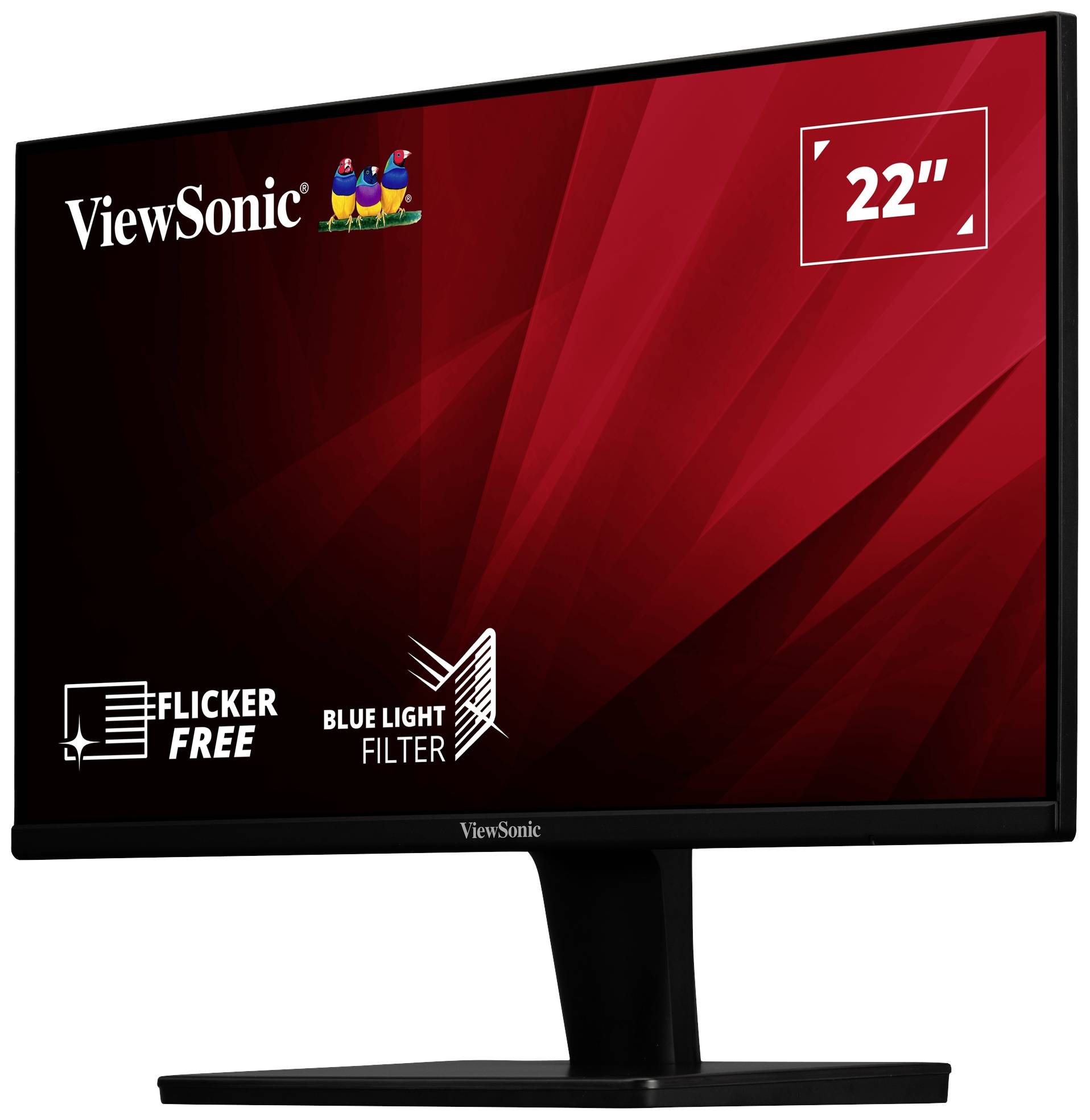 Viewsonic VA2215-H LED-Monitor EEK F (A - G) 54.6 cm (21.5 Zoll) 1920 x 1080 Pixel 16:9 VGA, HDMI®, Klinke VA LED