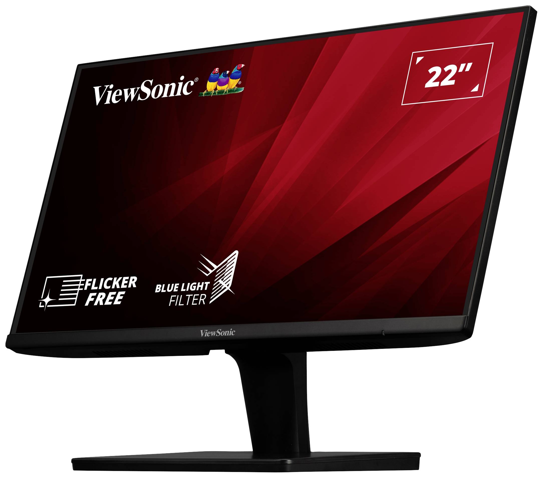Viewsonic VA2215-H LED-Monitor EEK F (A - G) 54.6cm (21.5 Zoll) 1920 x 1080 Pixel 16:9 VGA, HDMI®, Klinke VA LED