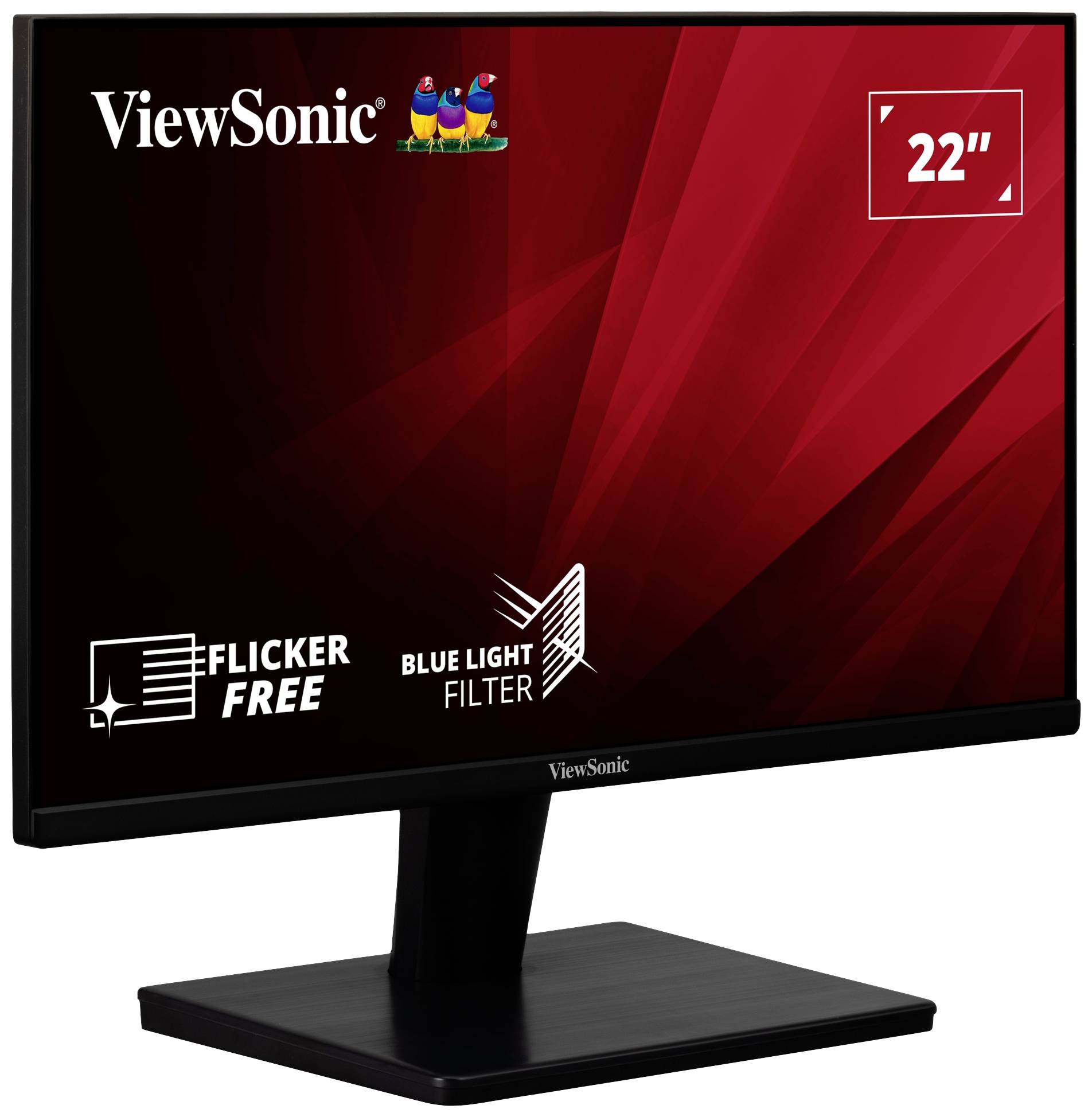 Viewsonic VA2215-H LED-Monitor EEK F (A - G) 54.6cm (21.5 Zoll) 1920 x 1080 Pixel 16:9 VGA, HDMI®, Klinke VA LED