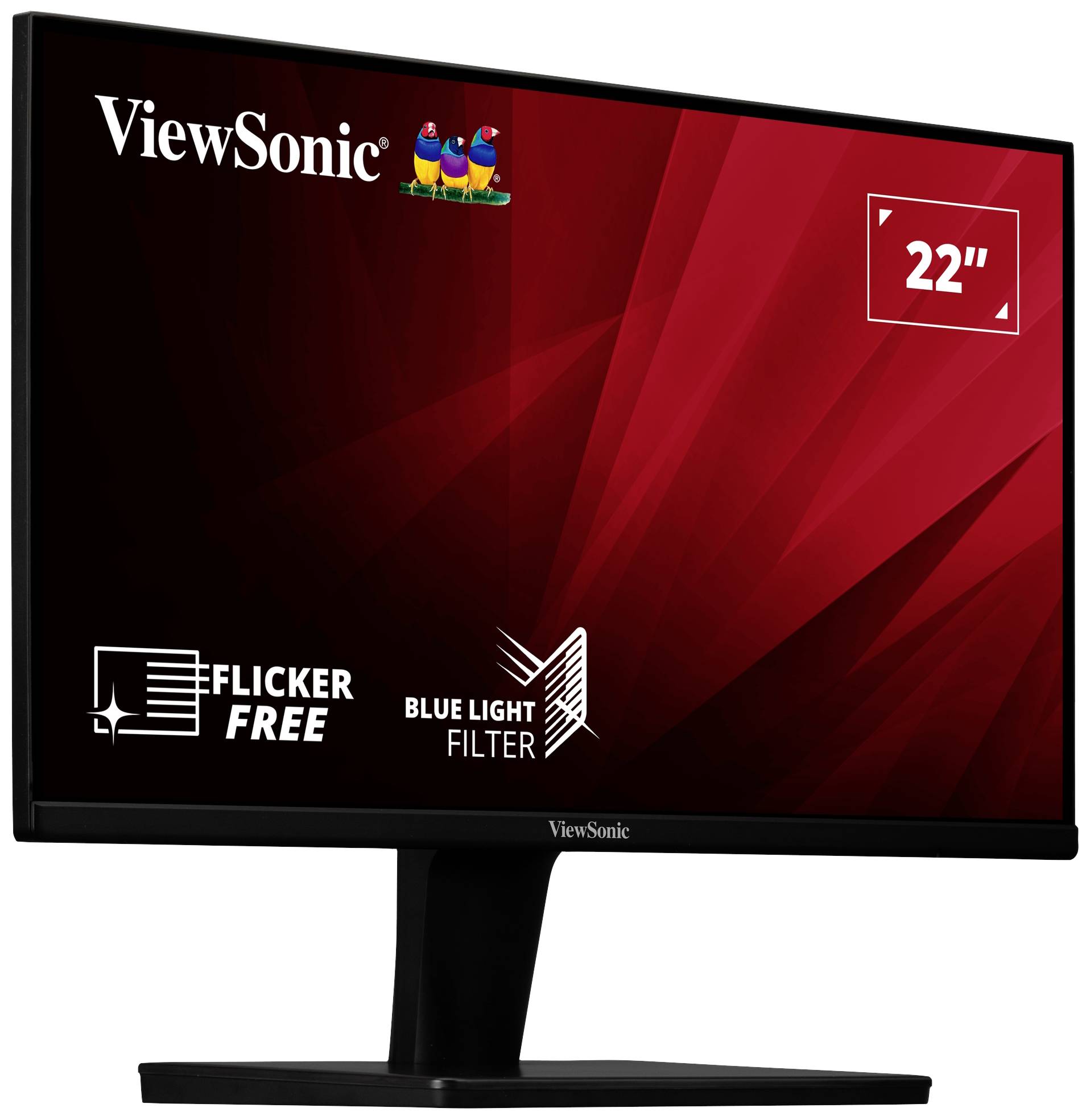 Viewsonic VA2215-H LED-Monitor EEK F (A - G) 54.6cm (21.5 Zoll) 1920 x 1080 Pixel 16:9 VGA, HDMI®, Klinke VA LED