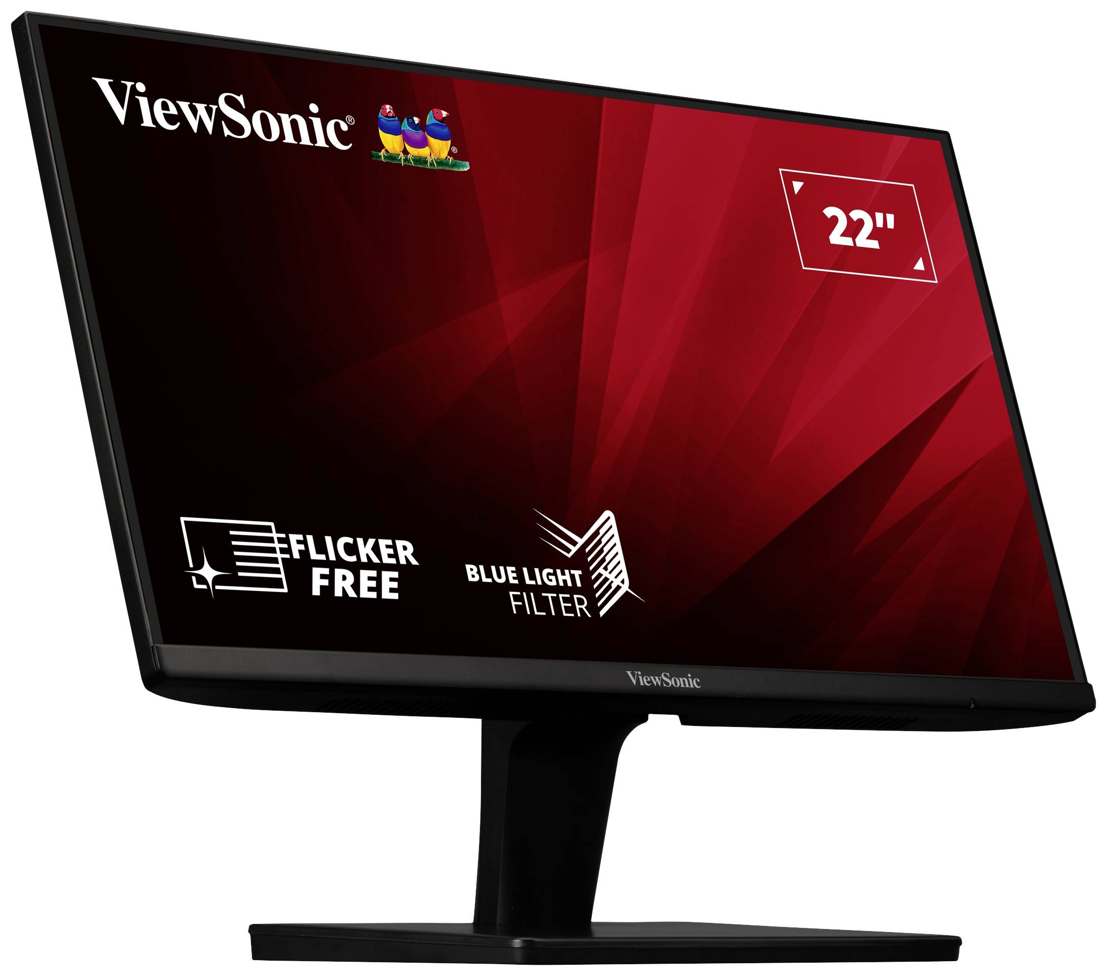 Viewsonic VA2215-H LED-Monitor EEK F (A - G) 54.6 cm (21.5 Zoll) 1920 x 1080 Pixel 16:9 VGA, HDMI®, Klinke VA LED