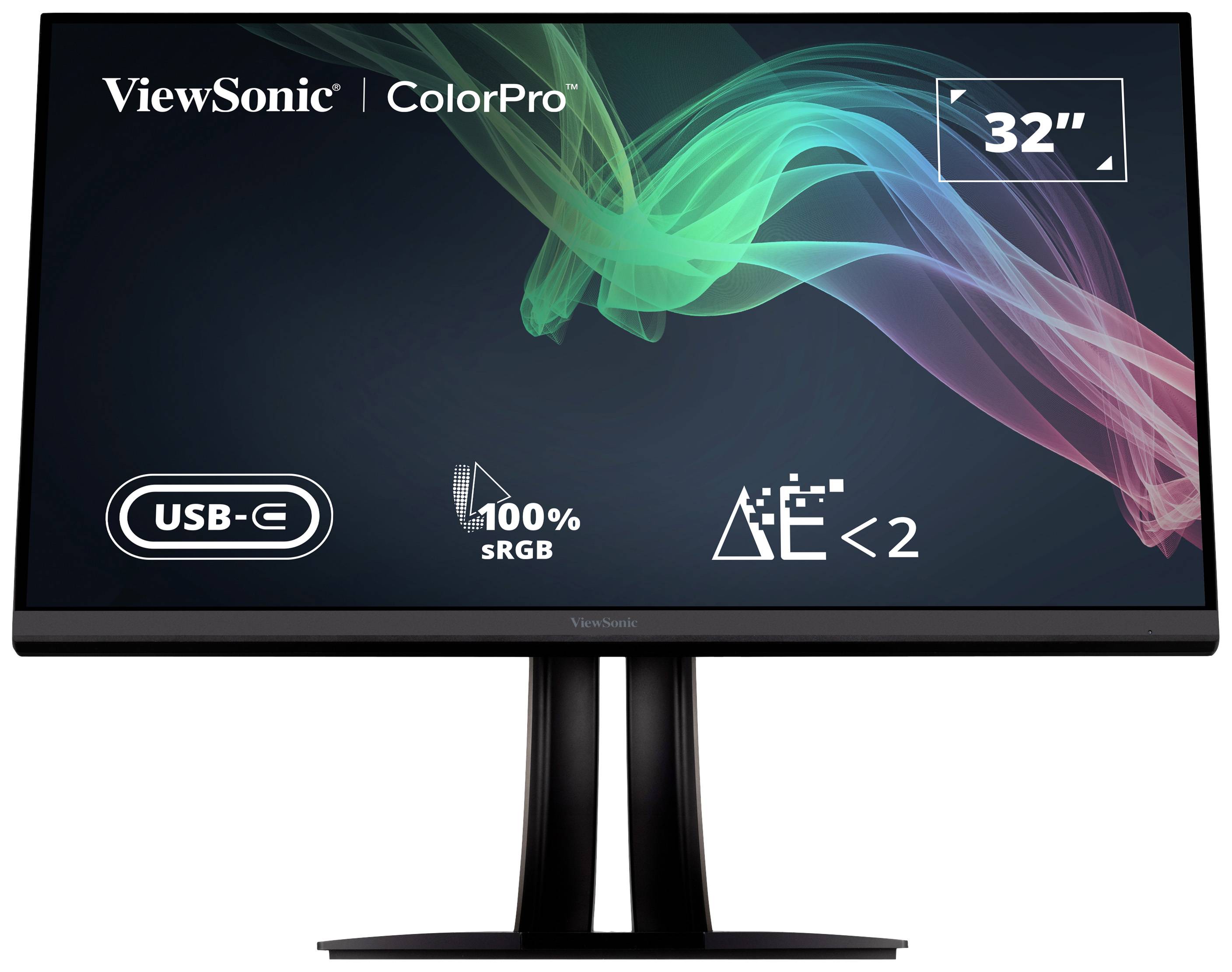Viewsonic VP3256-4K LED-Monitor EEK G (A - G) 80cm (31.5 Zoll) 3840 x 2160 Pixel 16:9 DisplayPort, HDMI®, USB-C® IPS LED