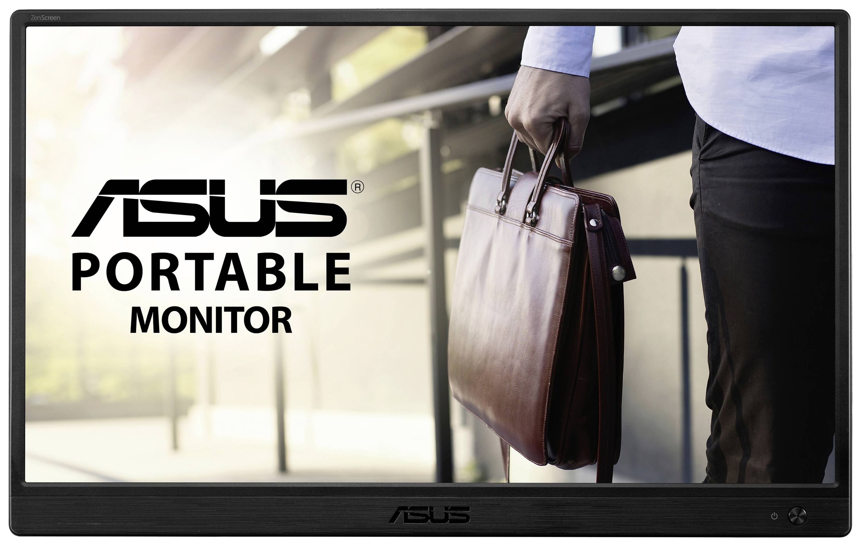Asus MB165B LED-Monitor EEK B (A - G) 39.6 cm (15.6 Zoll) 1366 x 768 Pixel 16:9 10 ms USB-A (USB 3.2 Gen 1) TN LCD
