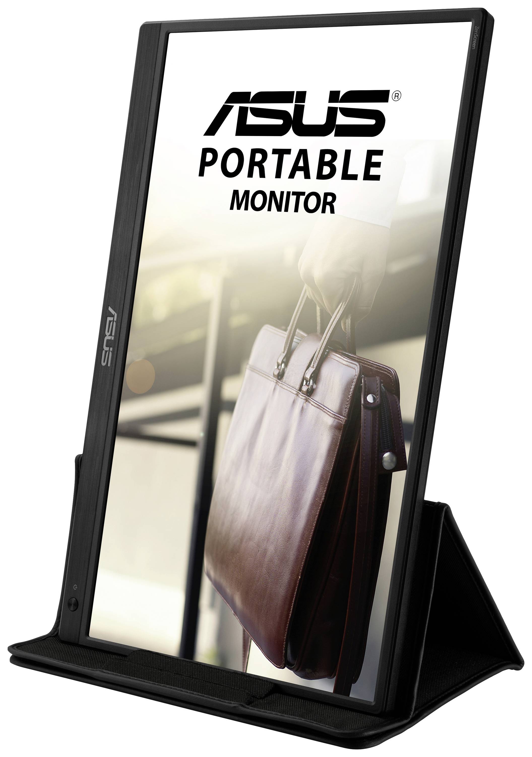 Asus MB165B LED-Monitor EEK B (A - G) 39.6 cm (15.6 Zoll) 1366 x 768 Pixel 16:9 10 ms USB-A (USB 3.2 Gen 1) TN LCD