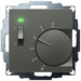 Thermostat d'ambiance Eberle UTE 1012-Anthrazit-55 encastré 5 à 30 °C
