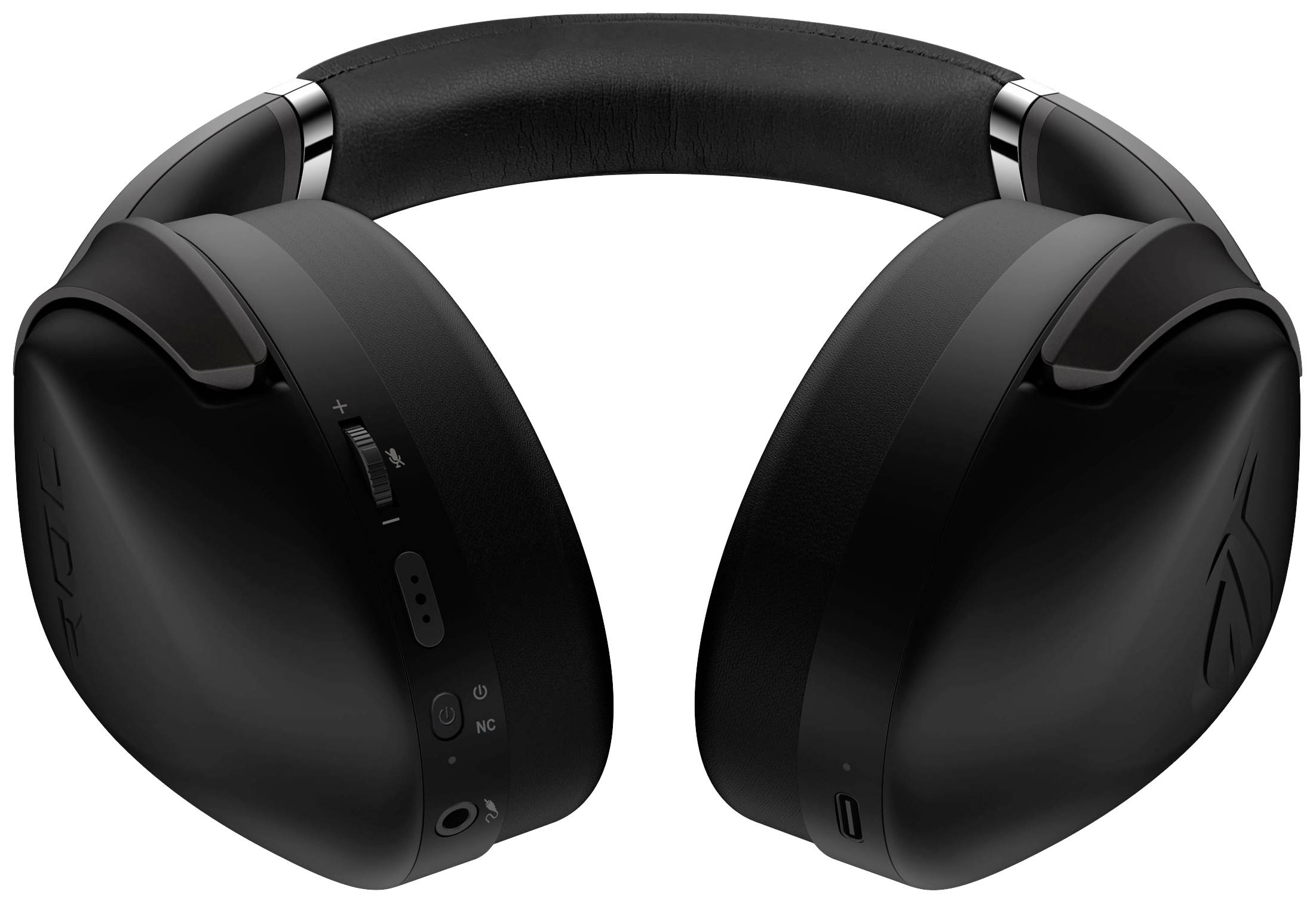 Asus ROG Strix Go BT Gaming Over Ear Headset Bluetooth® 7.1 Surround Schwarz Noise Cancelling Lauts