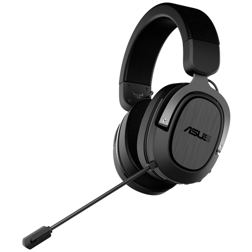 Asus TUF Gaming H3 Wireless Gaming Over Ear Headset Funk 7.1 Surround Schwarz Lautstärkeregelung, M