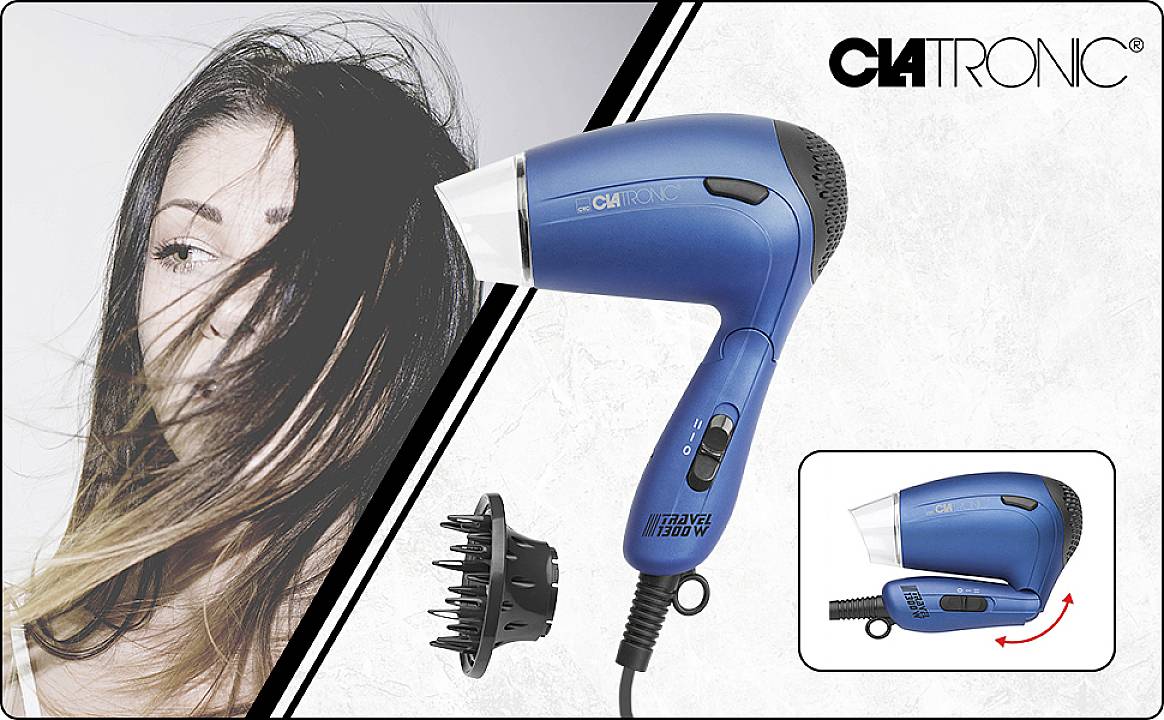 Clatronic HTD 3429 Haartrockner Blau