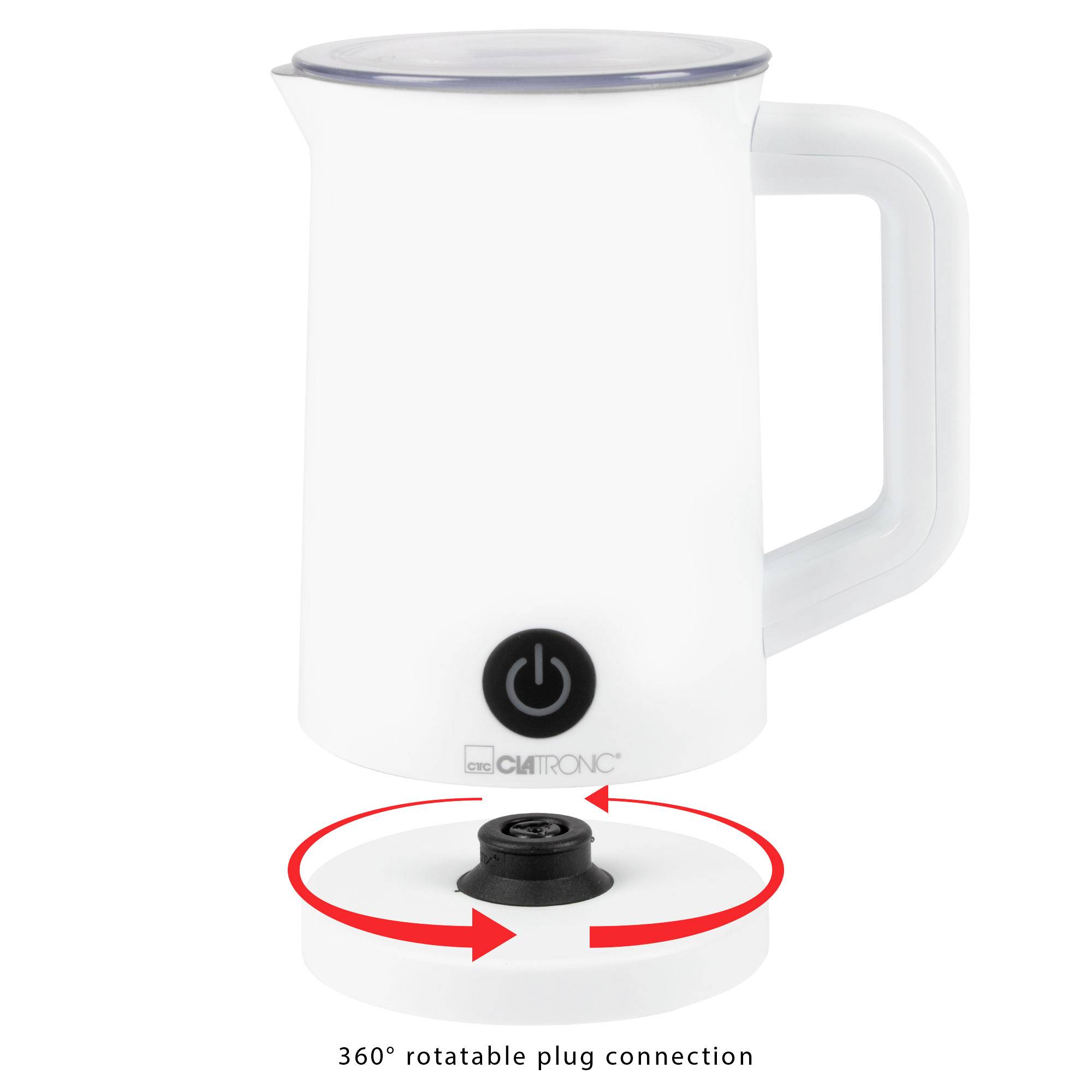 Clatronic MS 3693 263832 Milchaufschäumer Weiß