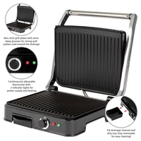 Clatronic KG 3487 Elektro Kontaktgrill Schwarz, Edelstahl Clatronic KG 3487 Elektro Kontaktgrill Schwarz, Edelstahl