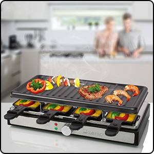 Clatronic RG 3757 Raclette Cool-Touch-Gehäuse
