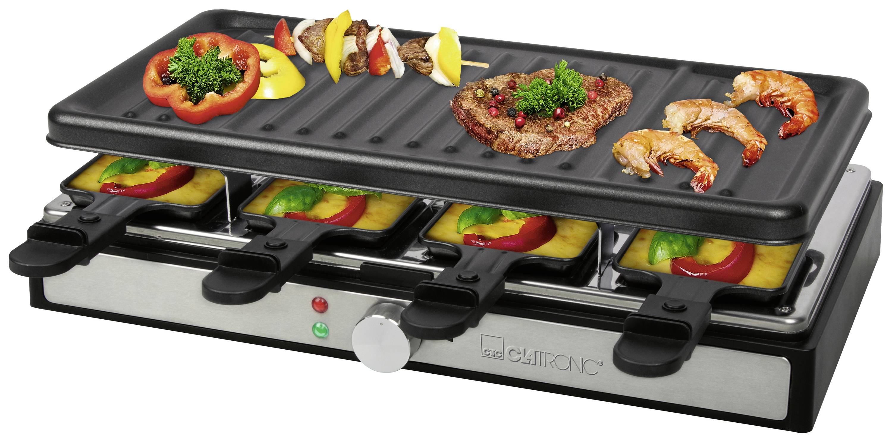Clatronic RG 3757 Raclette Cool-Touch-Gehäuse
