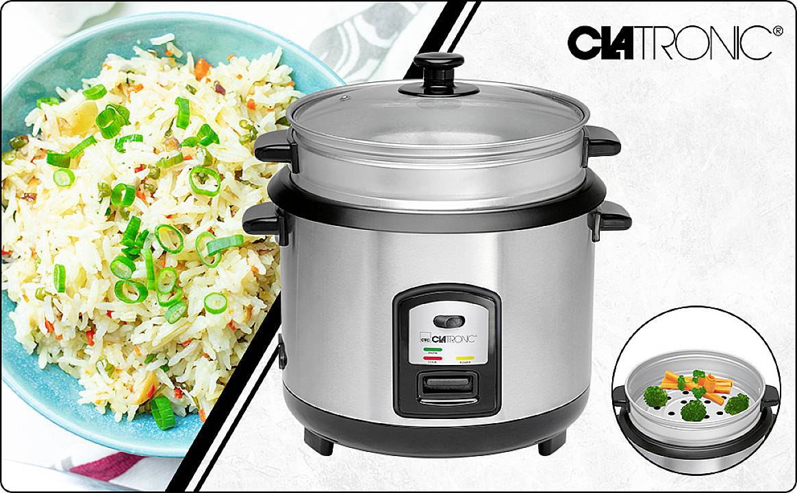 Clatronic RK 3567 Reise-Kocher Inox