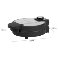 Clatronic WA 3492 Waffeleisen Antihaftbeschichtung Schwarz, Edelstahl Clatronic WA 3492 Waffeleisen Antihaftbeschichtung Schwarz, Edelstahl