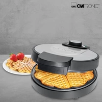 Clatronic WA 3492 Waffeleisen Antihaftbeschichtung Schwarz, Edelstahl Clatronic WA 3492 Waffeleisen Antihaftbeschichtung Schwarz, Edelstahl