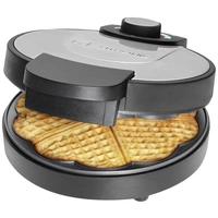Clatronic WA 3492 Waffeleisen Antihaftbeschichtung Schwarz, Edelstahl Clatronic WA 3492 Waffeleisen Antihaftbeschichtung Schwarz, Edelstahl