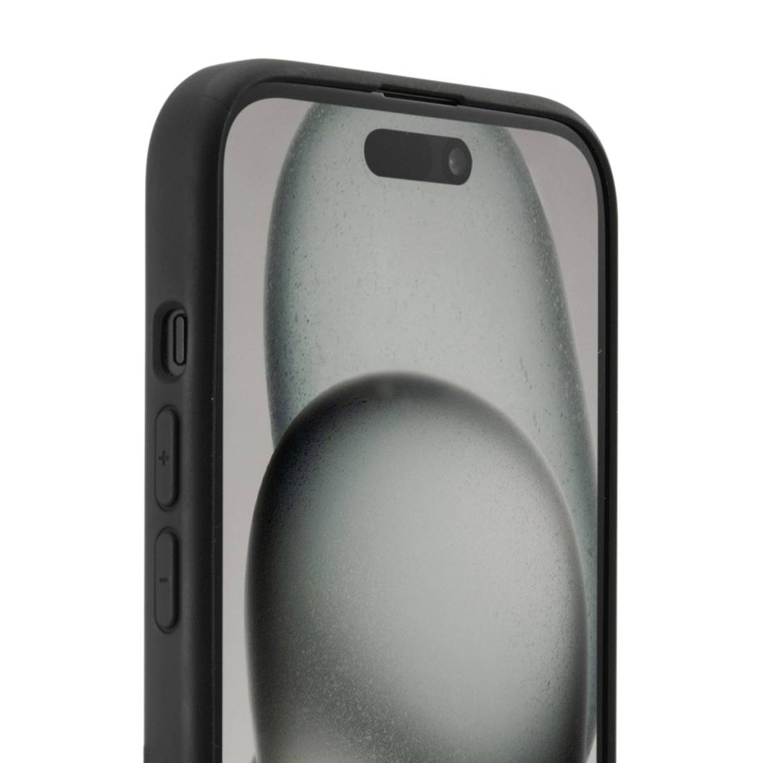 Hama Fantastic Feel Backcover Apple iPhone 15 Schwarz MagSafe kompatibel 00138109