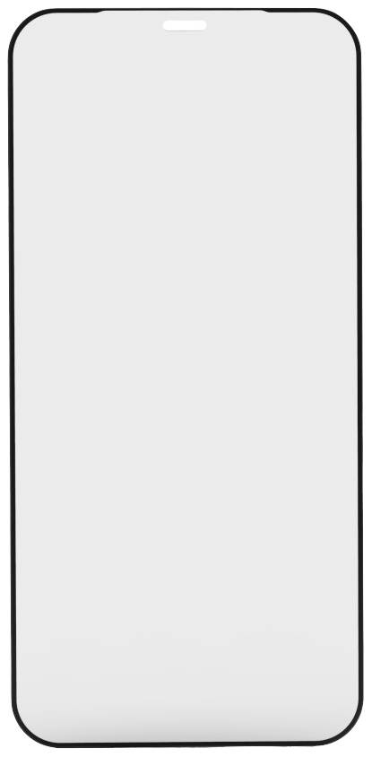 Ein leerer, schwarz umrandeter Smartphone-Bildschirm ohne sichtbare Symbole oder Apps, vor einem weißen Hintergrund.
