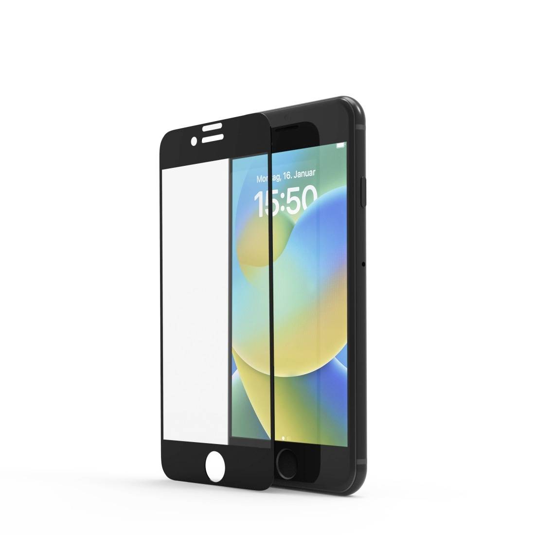 Hama Extreme Protect Displayschutzglas Apple iPhone SE (Gen.3, 2022), iPhone SE (Gen.2, 2020), iPhone 8, iPhone 7 1 St. kratzfest, Anti-Fingerprint