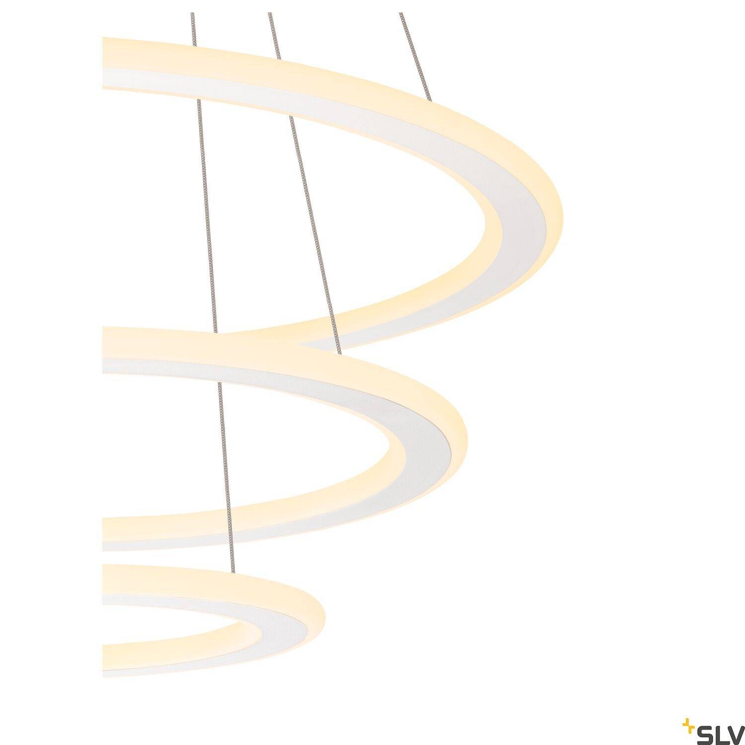 SLV ONE FLAT 1007702 Pendelleuchte LED 58W Weiß