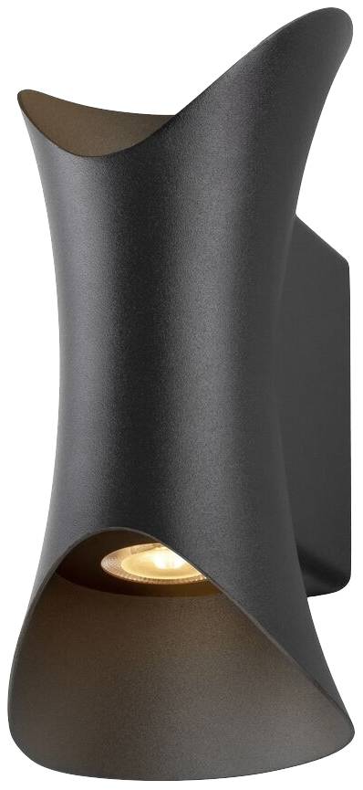 SLV MODELA 1007808 Außenwandleuchte 7.5W LED Schwarz