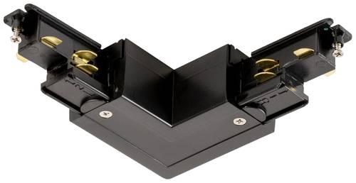 SLV 1007816 S-TRACK Hochvolt-Schienensystem-Komponente L-Verbinder S-Track Schwarz