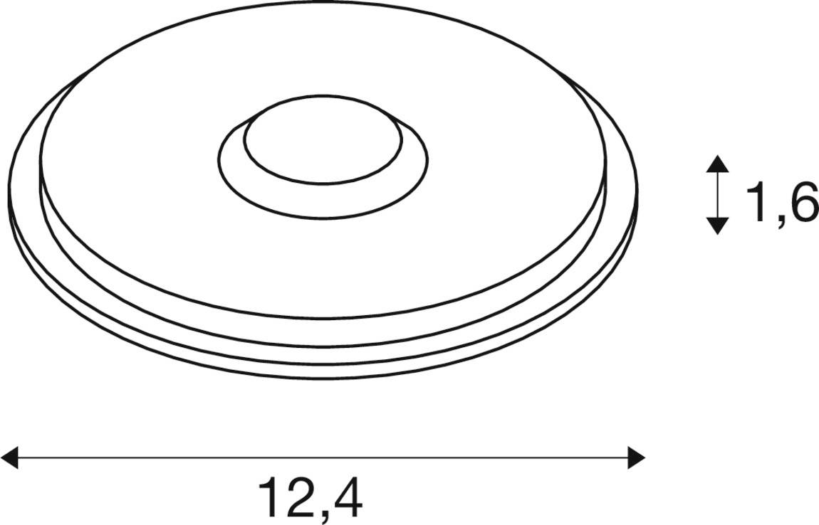SLV BIG PLOT 1008000 Außeneinbauleuchte LED 4.9W Aluminium